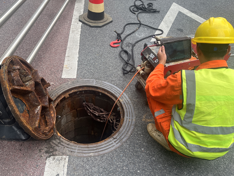 百子亭市政管道内窥检测