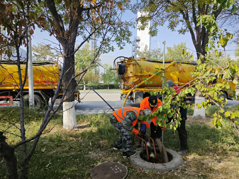 百子亭厂区管道清洗